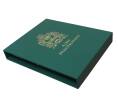 Футляр для альбомов «Albo Numismatico» толщиной 30 см — Зеленый