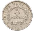 Монета 3 пенса 1947 года KN Британская Западная Африка (Артикул K11-95821)