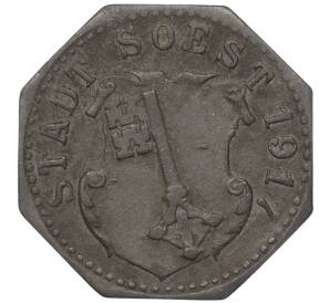 5 пфеннигов 1917 года Германия — город Зост (Нотгельд) — Фото №1