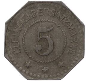 5 пфеннигов 1917 года Германия — город Зост (Нотгельд) — Фото №2