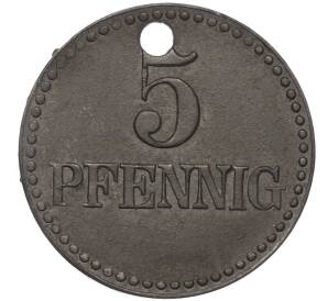 5 пфеннигов 1918 года Германия — город Вальдюрн (Нотгельд) — Фото №2