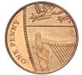 Монета 1 пенни 2008 года Великобритания (Артикул K11-95959)
