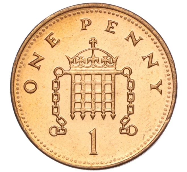 Монета 1 пенни 2006 года Великобритания (Артикул K11-95964)