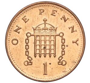 1 пенни 2005 года Великобритания