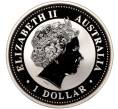 Монета 1 доллар 2004 года Австралия «Китайский гороскоп — Год обезьяны» (Цветное покрытие) (Артикул M2-65749)
