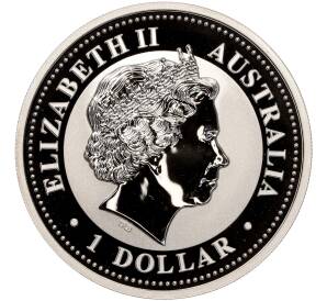 1 доллар 2007 года Австралия «Китайский гороскоп — Год свиньи» (Позолота) — Фото №2