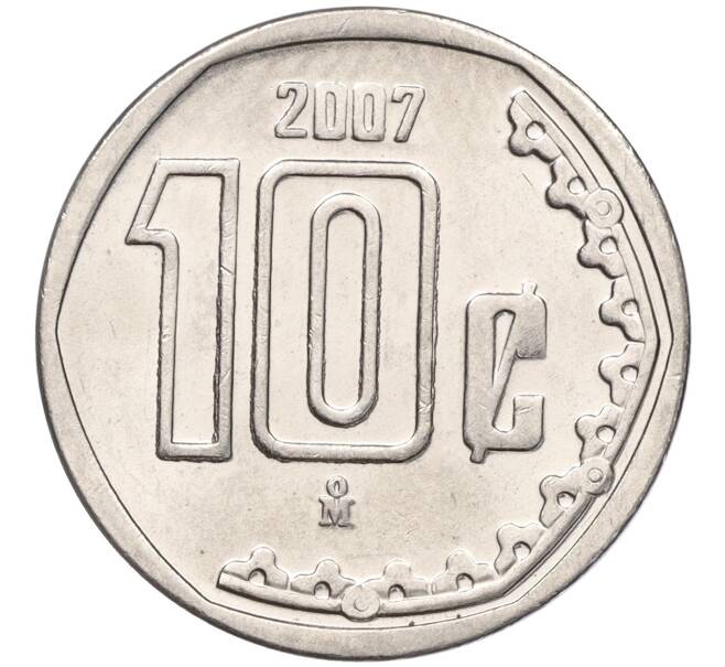 Монета 10 сентаво 2007 года Мексика (Артикул K11-96066)