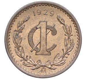 1 сентаво 1929 года Мексика — Фото №1