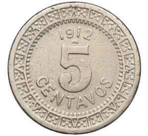 5 сентаво 1912 года Мексика — Фото №1