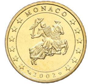 50 евроцентов 2002 года Монако — Фото №1