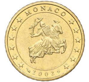 50 евроцентов 2002 года Монако — Фото №1