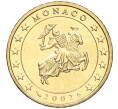 Монета 50 евроцентов 2002 года Монако (Артикул: M2-65760) — Фото №1