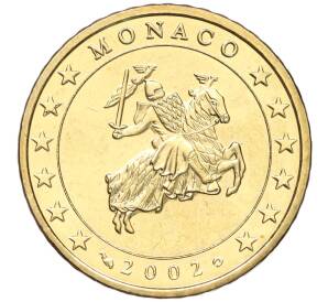 50 евроцентов 2002 года Монако — Фото №1