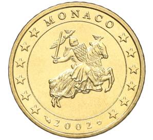50 евроцентов 2002 года Монако — Фото №1