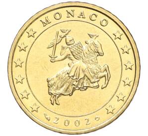 50 евроцентов 2002 года Монако — Фото №1