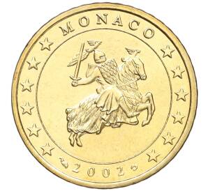 50 евроцентов 2002 года Монако — Фото №1