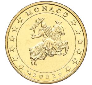 50 евроцентов 2002 года Монако — Фото №1