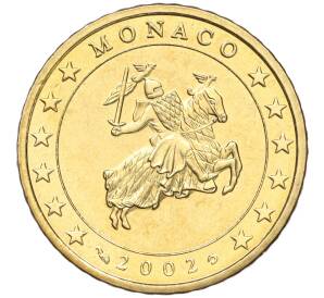 50 евроцентов 2002 года Монако — Фото №1
