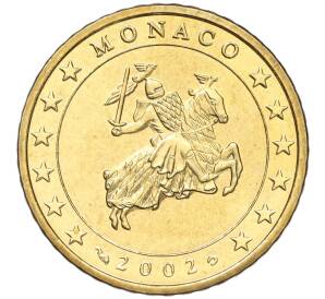 50 евроцентов 2002 года Монако — Фото №1