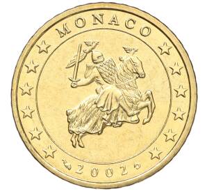 50 евроцентов 2002 года Монако — Фото №1