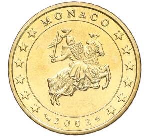 50 евроцентов 2002 года Монако — Фото №1