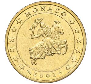 50 евроцентов 2002 года Монако — Фото №1