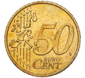 50 евроцентов 2001 года Монако — Фото №2