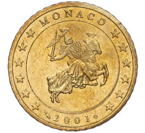 50 евроцентов 2001 года Монако — Фото №1