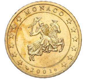 50 евроцентов 2001 года Монако — Фото №1