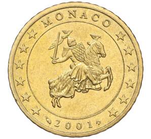 50 евроцентов 2001 года Монако — Фото №1