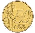 Монета 50 евроцентов 2001 года Монако (Артикул: M2-65801) — Фото №2