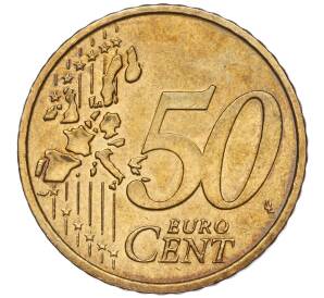 50 евроцентов 2001 года Монако — Фото №2