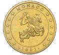 Монета 50 евроцентов 2001 года Монако (Артикул: M2-65808) — Фото №1