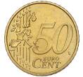 Монета 50 евроцентов 2001 года Монако (Артикул: M2-65808) — Фото №2