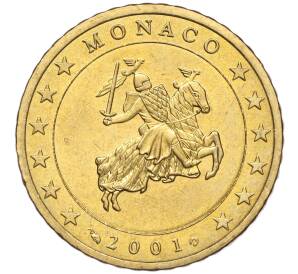 50 евроцентов 2001 года Монако — Фото №1