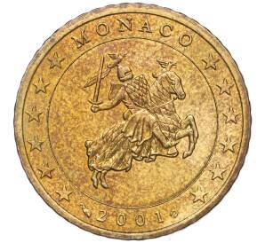 50 евроцентов 2001 года Монако — Фото №1