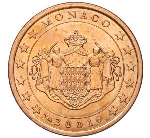 5 евроцентов 2001 года Монако — Фото №1