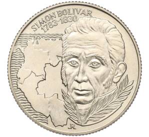 100 форинтов 1983 года Венгрия «200 лет со дня рождения Симона Боливара»