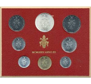 Годовой набор монет 1974 года Ватикан