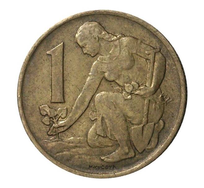 Монета 1 крона 1980 года (Артикул: M2-3776) — Фото №2