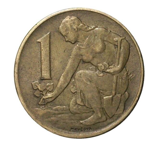 Монета 1 крона 1983 года (Артикул: M2-3779) — Фото №2