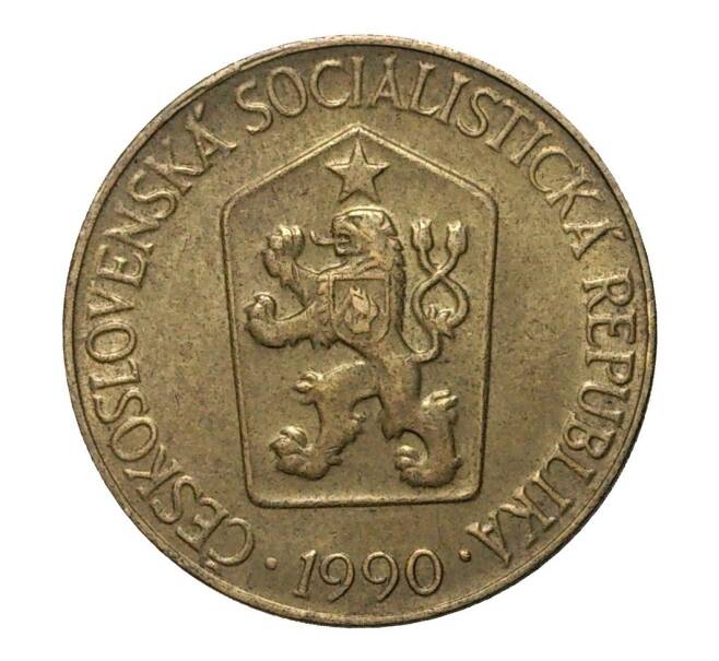 Монета 1 крона 1990 года (Артикул: M2-3782) — Фото №1