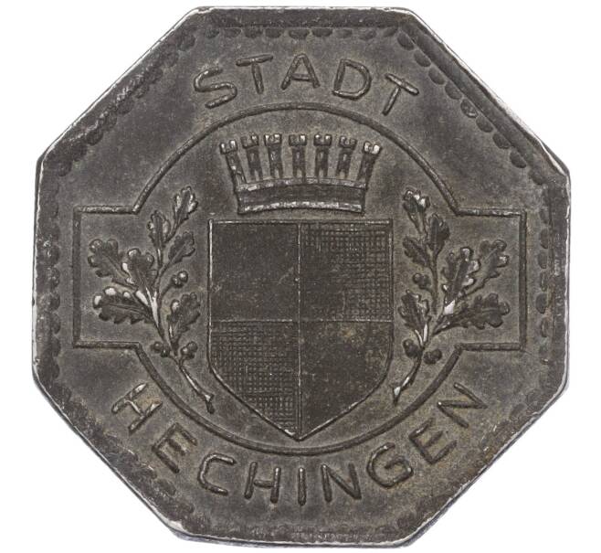 Монета 1/2 марки 1918 года Германия — город Хехинген (Нотгельд) (Артикул: K11-96542) — Фото №1