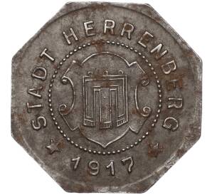 50 пфеннигов 1917 года Германия — город Херренберг (Нотгельд) — Фото №1