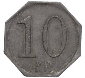 10 пфеннигов 1917 года Германия — город Вассеральфинген (Нотгельд) — Фото №2