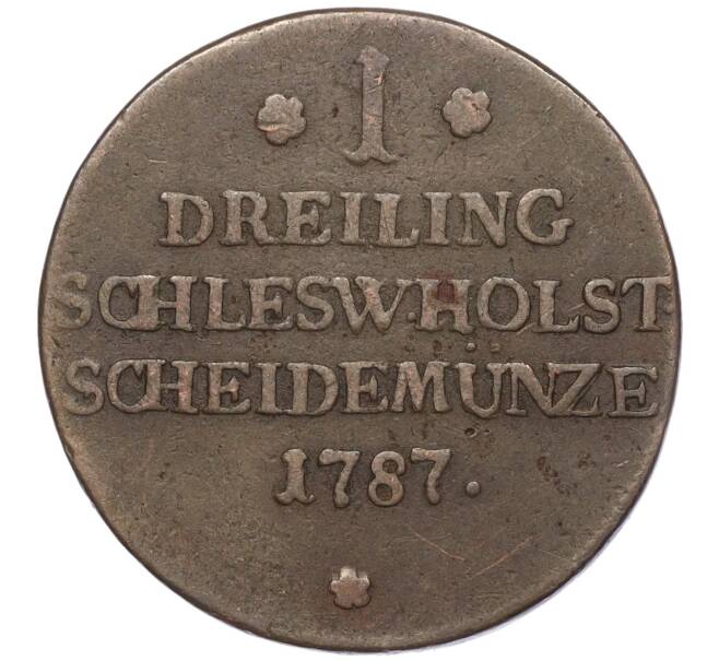 Монета 1 дрейлинг 1787 года Шлезвиг-Гольштейн (Артикул: M2-65881) — Фото №1