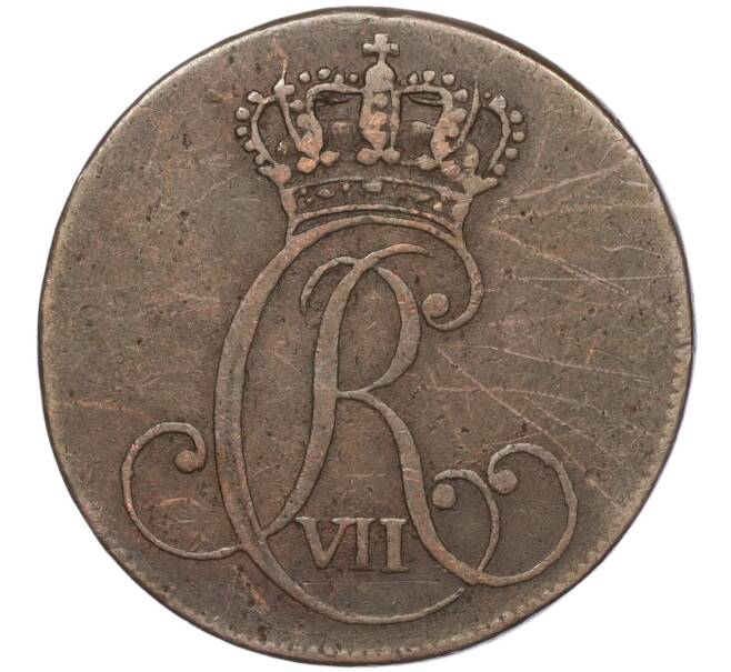 Монета 1 дрейлинг 1787 года Шлезвиг-Гольштейн (Артикул: M2-65881) — Фото №2