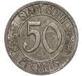 Монета 50 пфеннигов 1920 года Германия — город Бонн «Бетховен» (Нотгельд) (Артикул: K11-96587) — Фото №2
