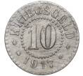 Монета 10 пфеннигов 1917 года Германия — город Франкфурт-на-Одере (Нотгельд) (Артикул K11-96591)