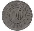 Монета 10 пфеннигов 1917 года Германия — город Франкфурт-на-Одере (Нотгельд) (Артикул K11-96593)